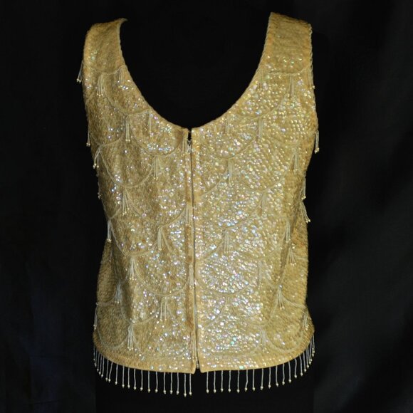 Sun Shing Co. 1960's Top With Extensive Needlework - British Hong Kong - Picture 3 of 4